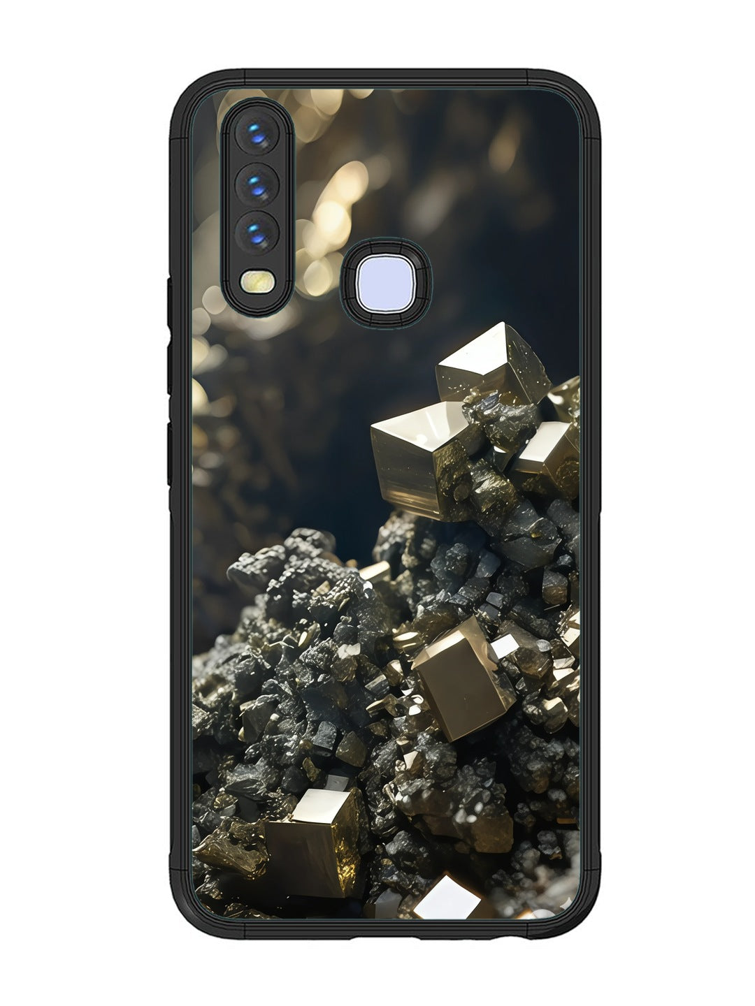 Vivo Y17 Gold Crystals