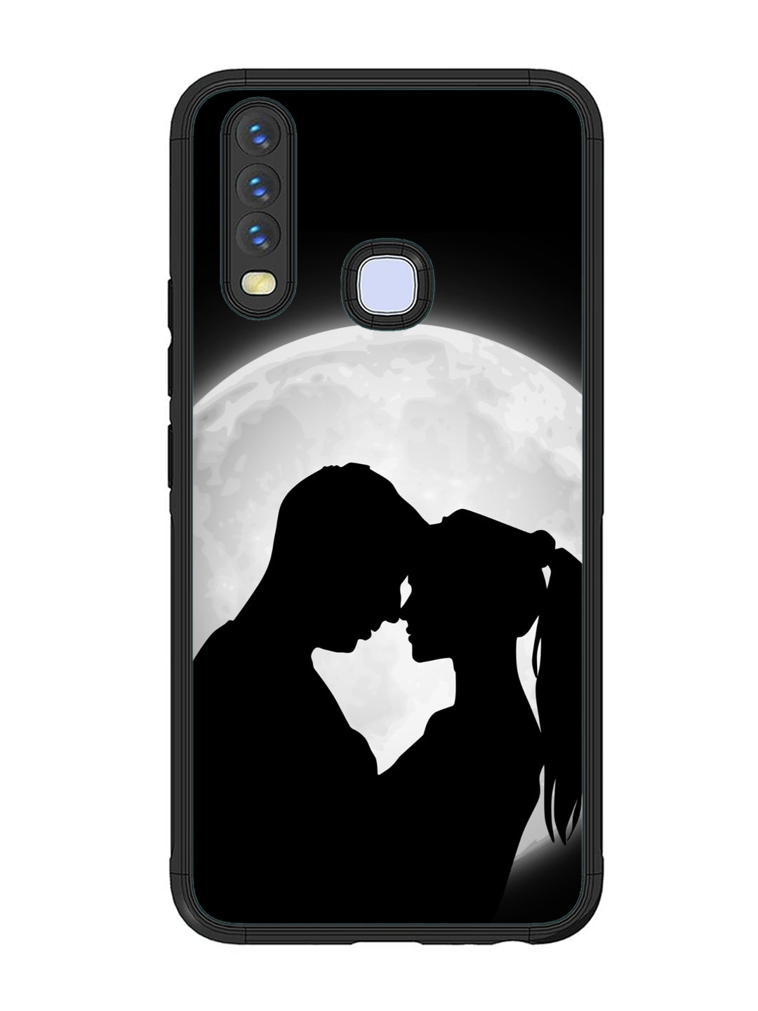 Vivo Y17 Couple on Moon