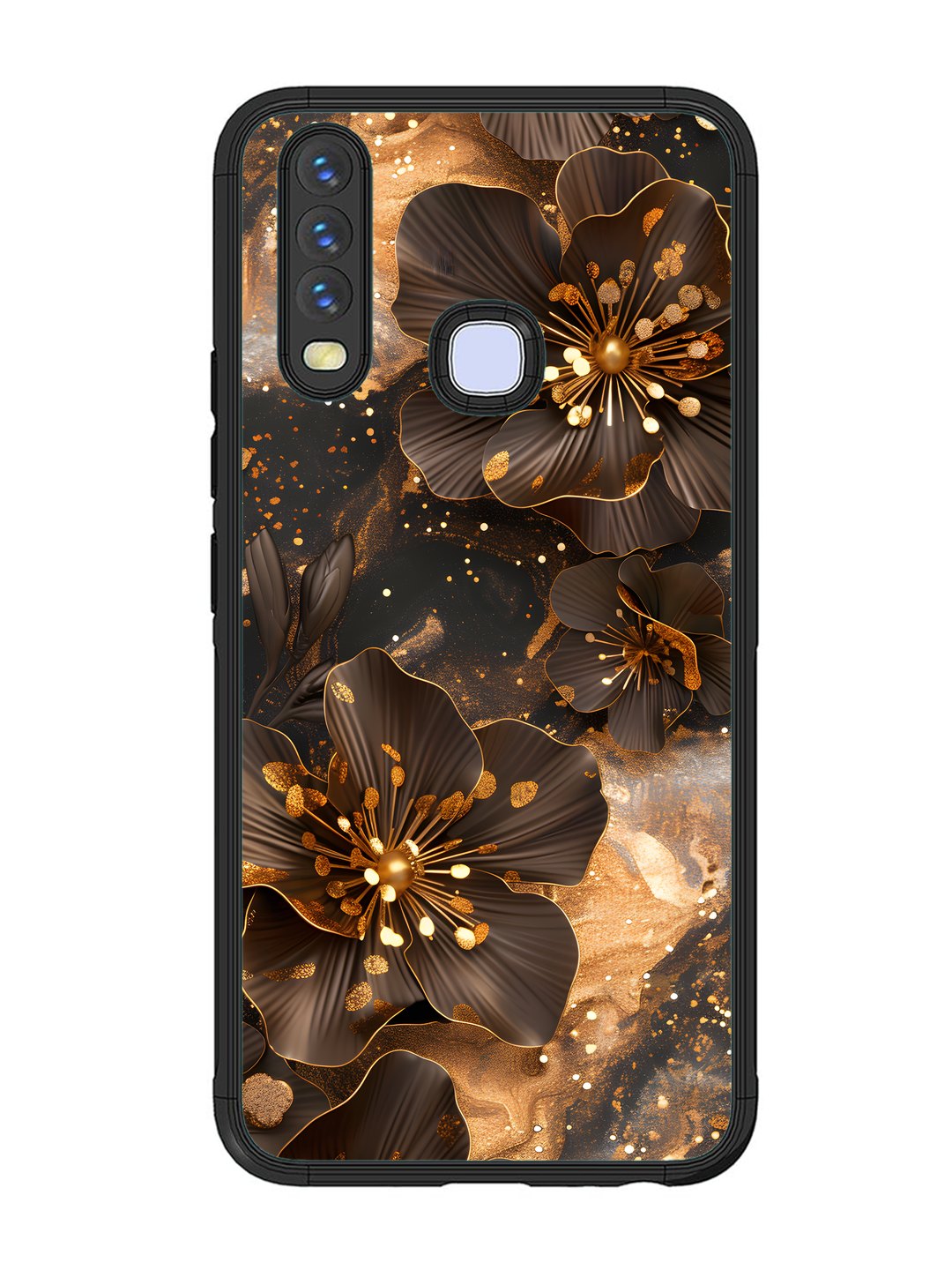 Vivo Y17 Golden Flowars