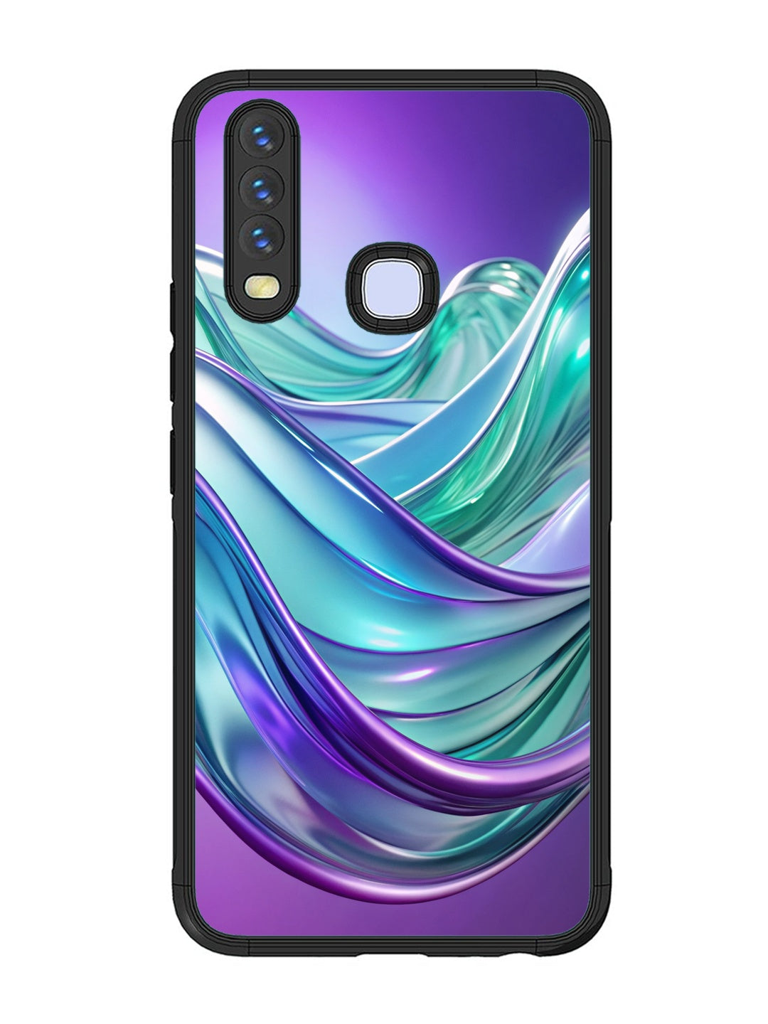 Vivo Y17 Mystic Purple Wave