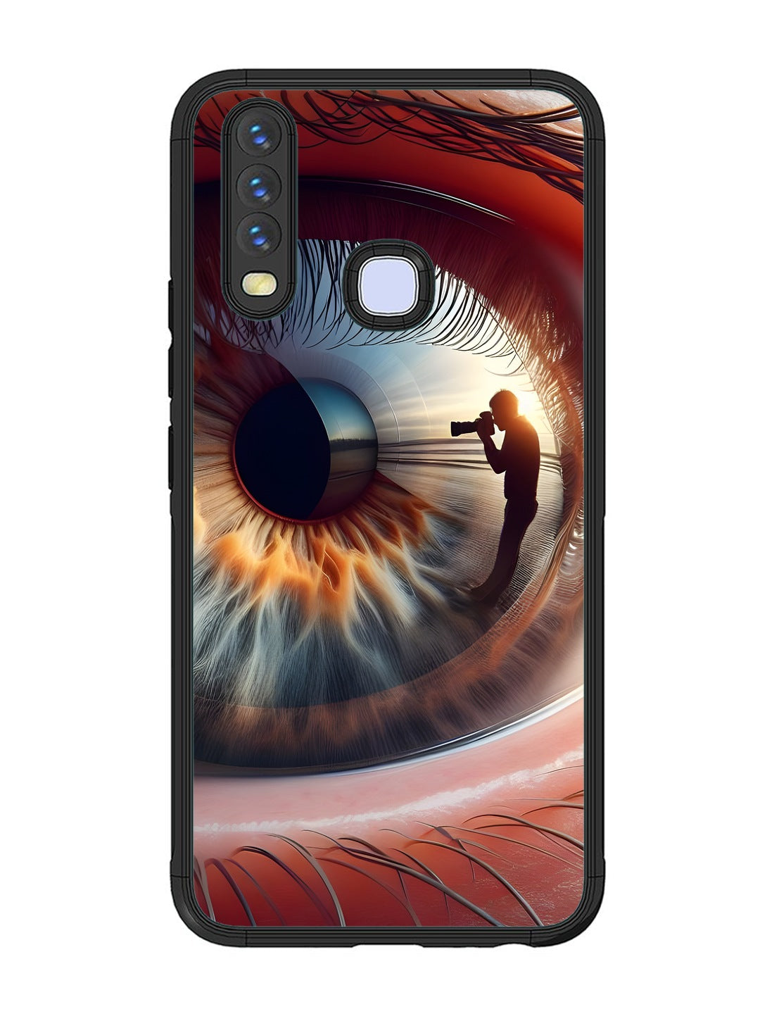 Vivo Y17 Eye Pupil