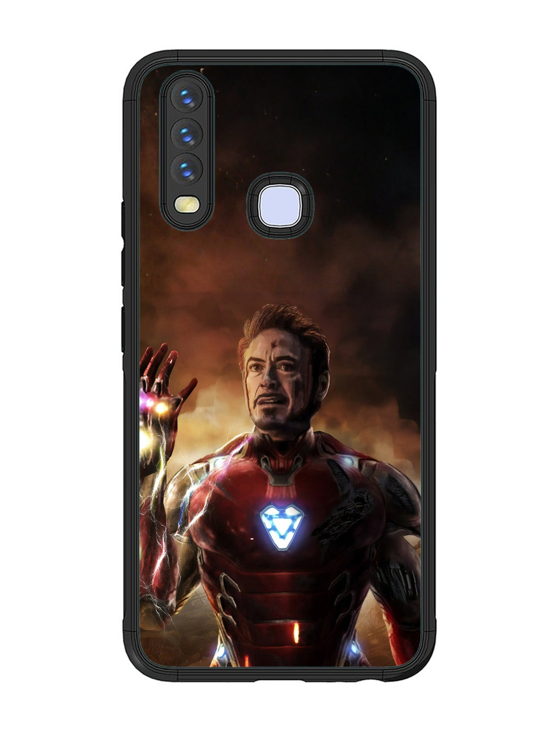 Vivo Y17 iron man inifinity stones