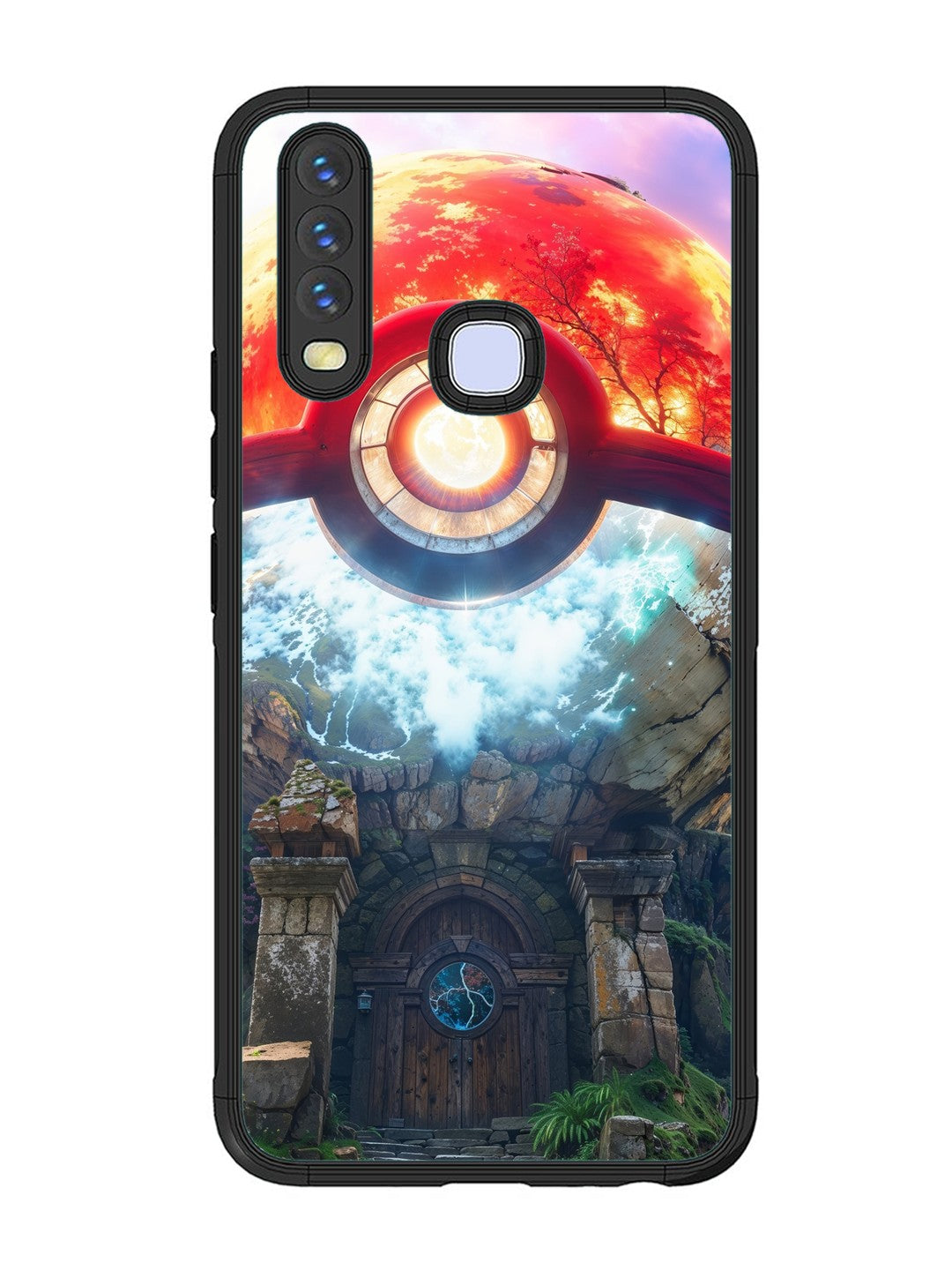Vivo Y17 Cartoon-ball-house-anime