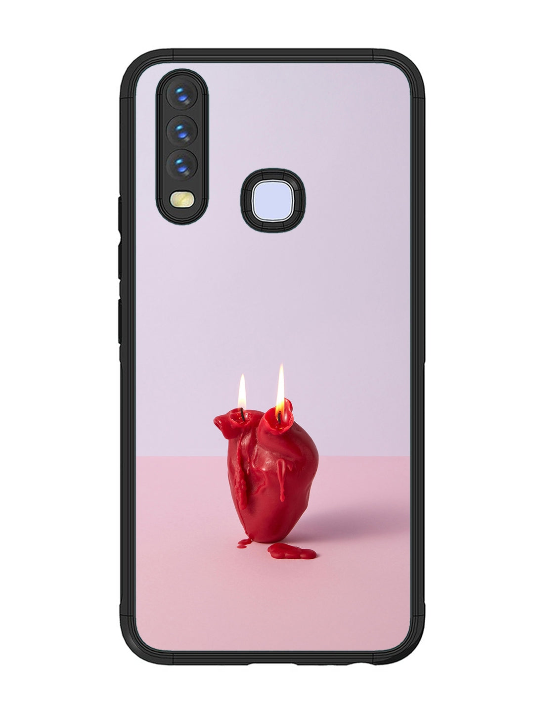 Vivo Y17 A Lighted Heart Candle