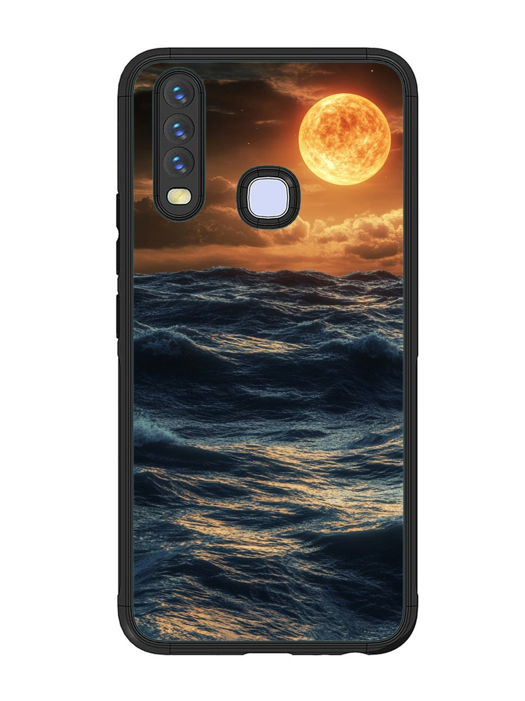 Vivo Y17 Moonlit Ocean Waves