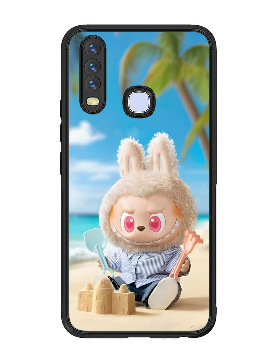 Vivo Y17 Labubu at the Beach