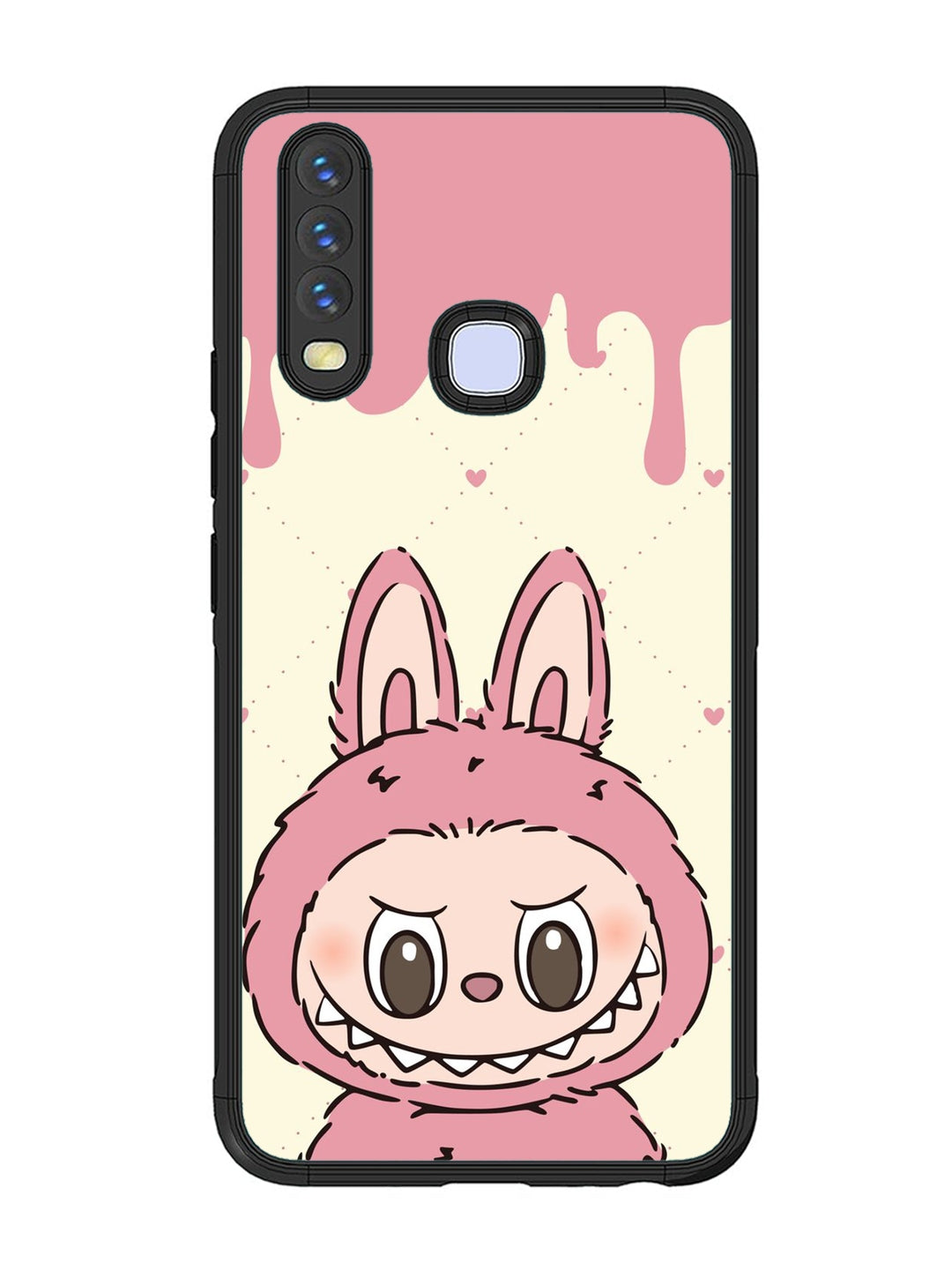 Vivo Y17 Labubu Closeup Pink