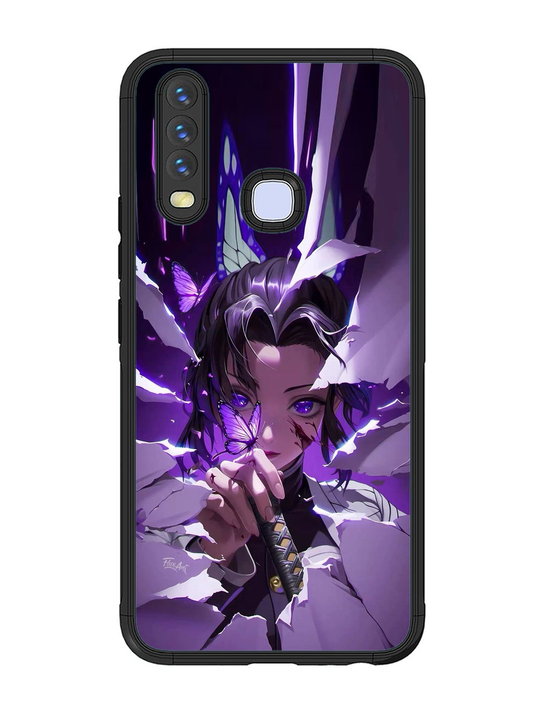 Vivo Y17 Purple Butterfly Hashira