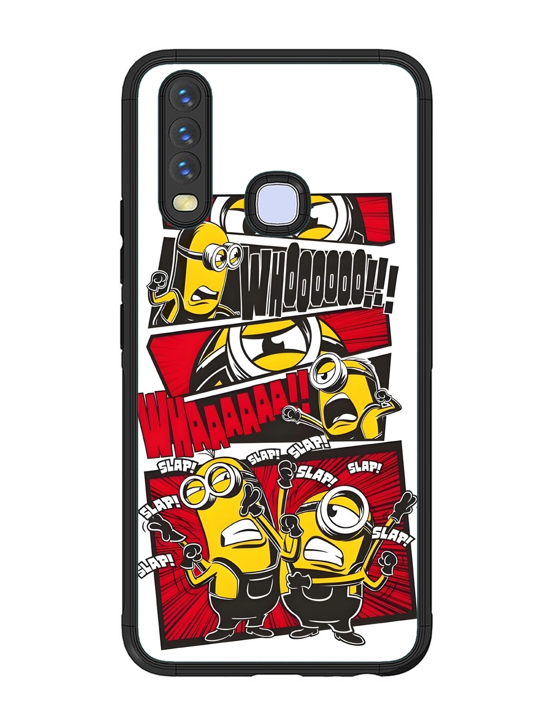 Vivo Y17 Minions Comic Panel Action