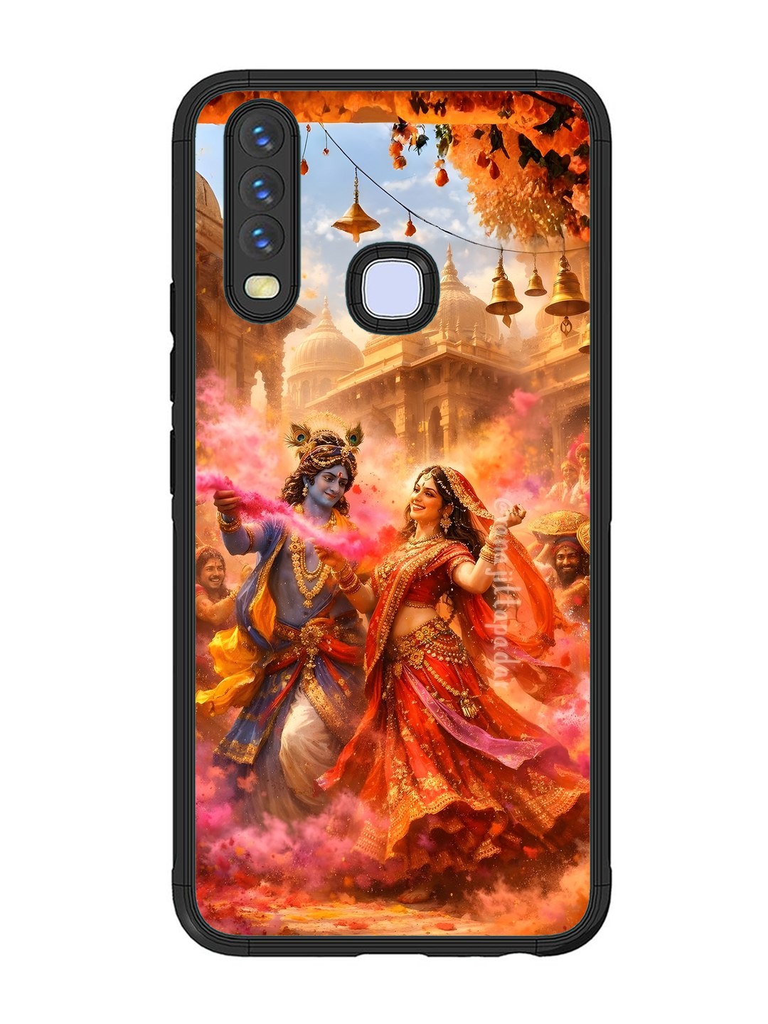 Vivo Y17 Radha Krishna Playing Holi