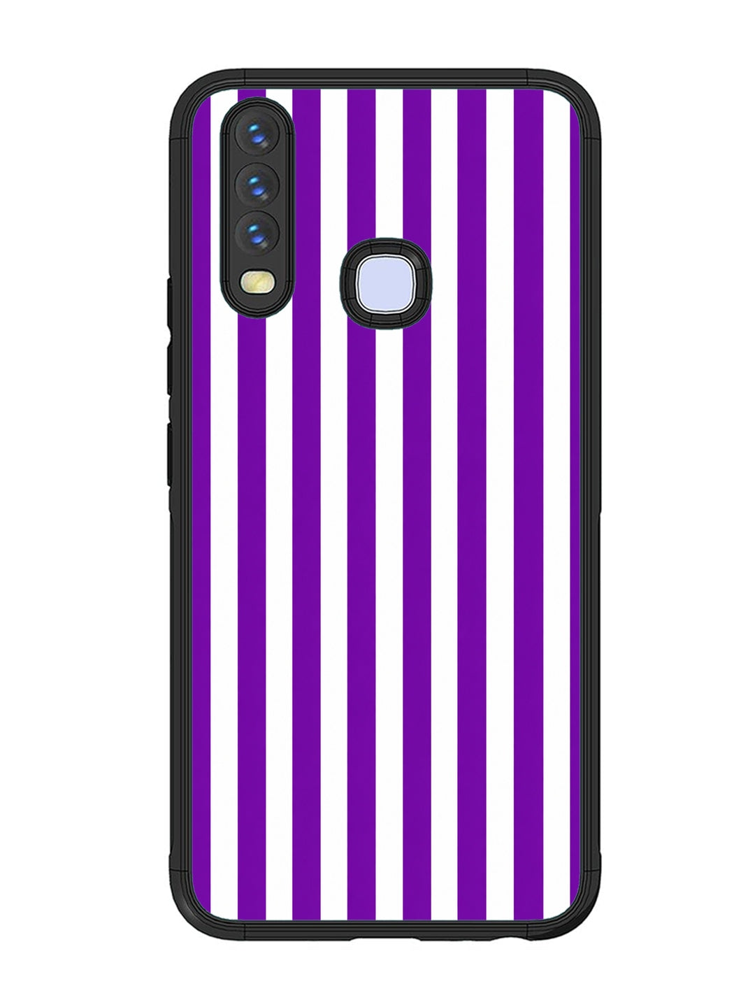 Vivo Y17 Vertical Stripes Vivid Purple
