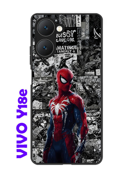 Vivo Y18e 5G Spiderman Highlighted on News Paper