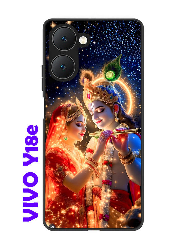 Vivo Y18e 5G Radha Krishna posing with flute
