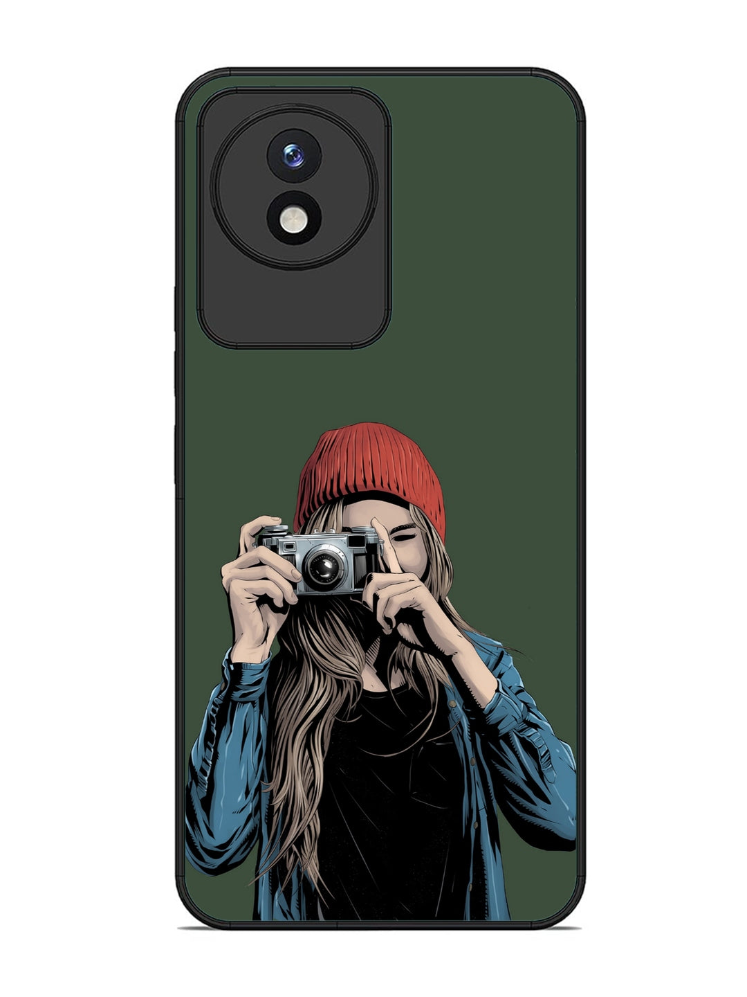 Vivo Y02 Camera Girl