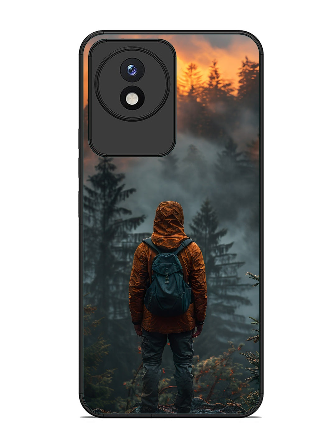 Vivo Y02 Alone in Forest
