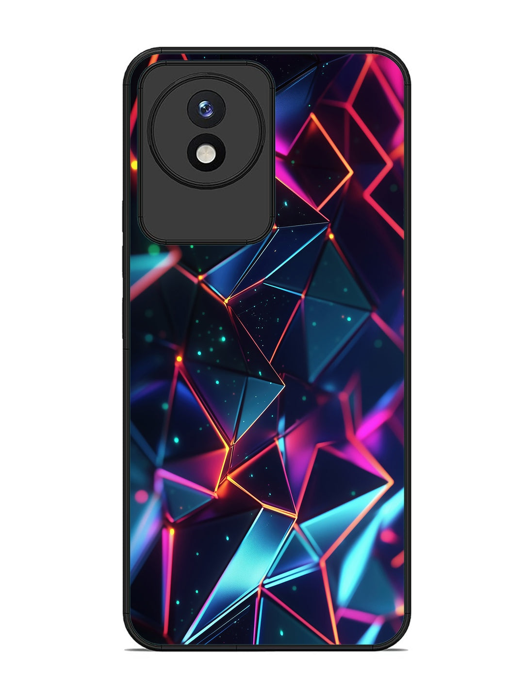 Vivo Y02 3D Abstract Polygon