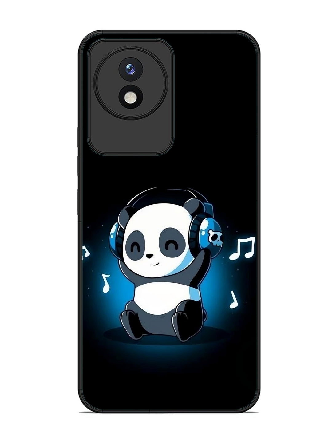 Vivo Y02 Panda Listening Music