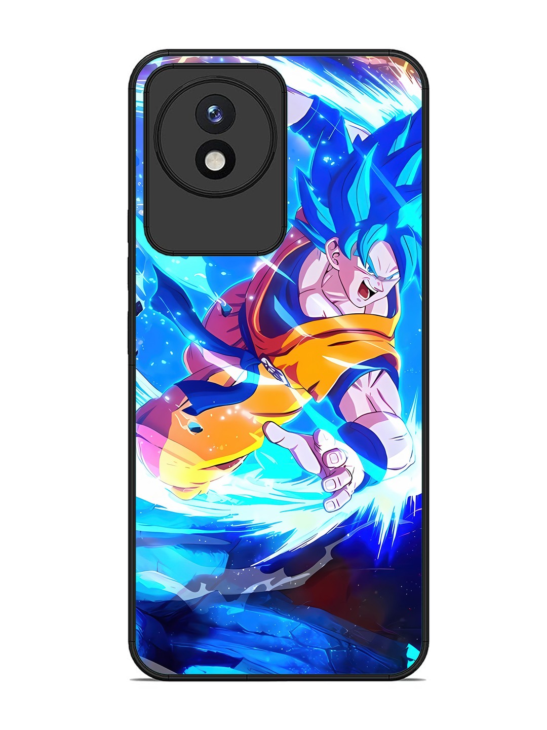 Vivo Y02 goku-blue-dragon-ball