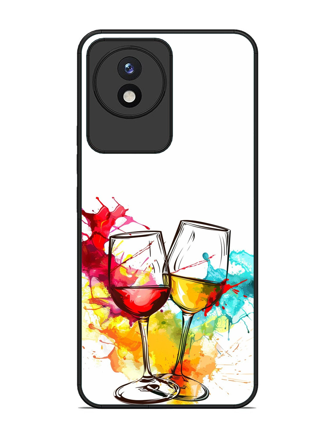Vivo Y02 Colorful wine glasses