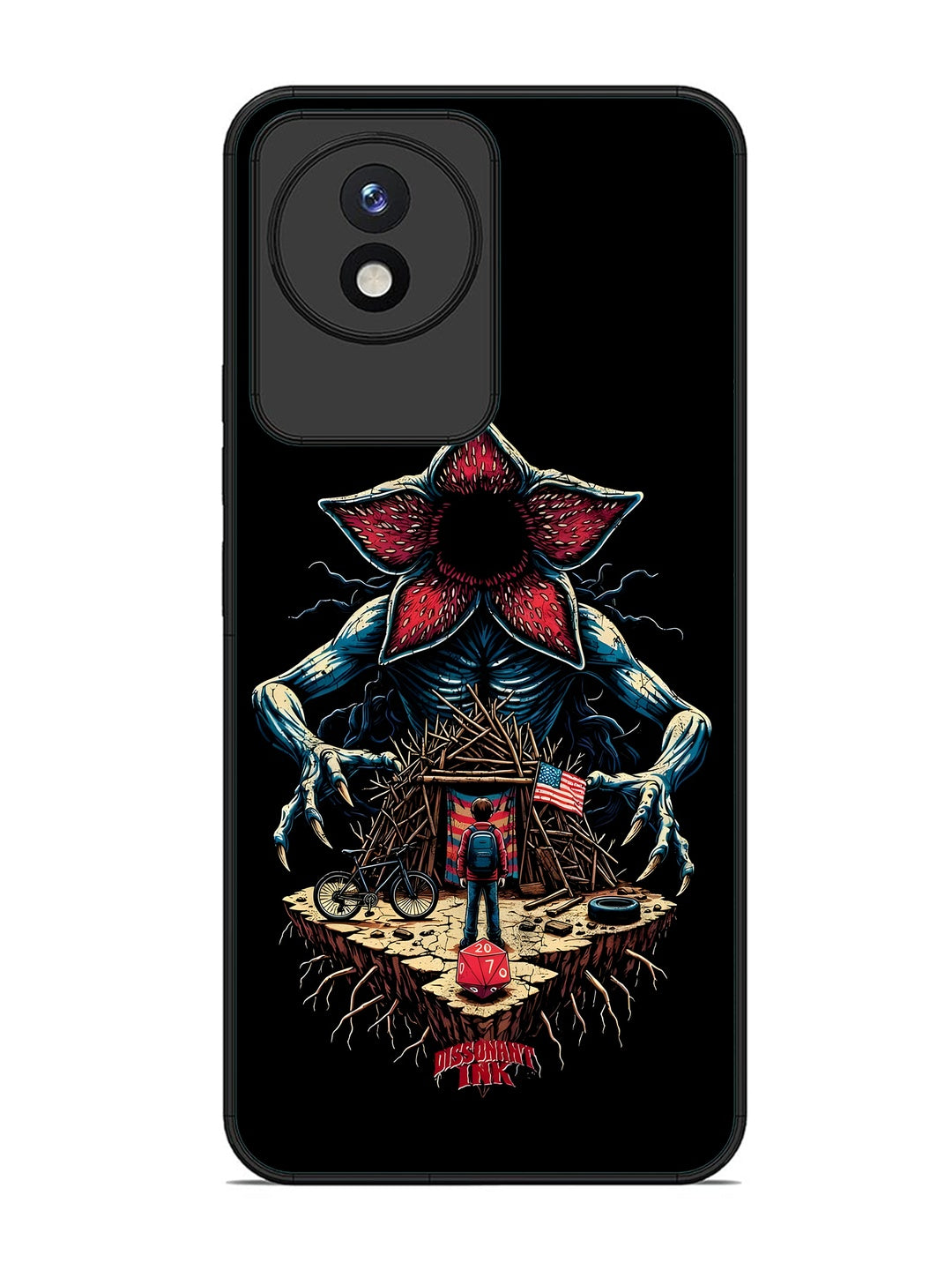 Vivo Y02 Stranger Things demogorgon