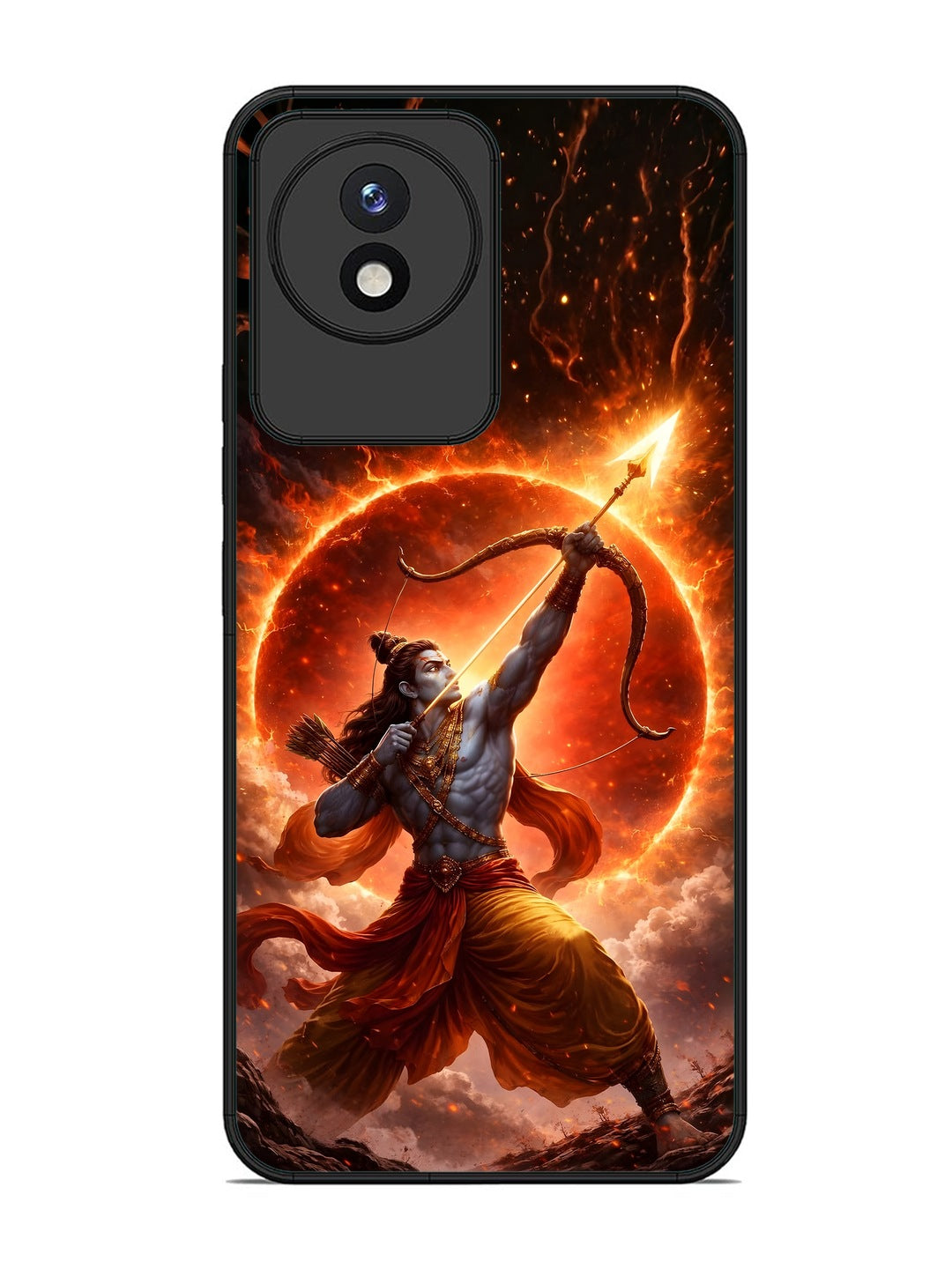 Vivo Y02 Lord Ram with Bow and arrow