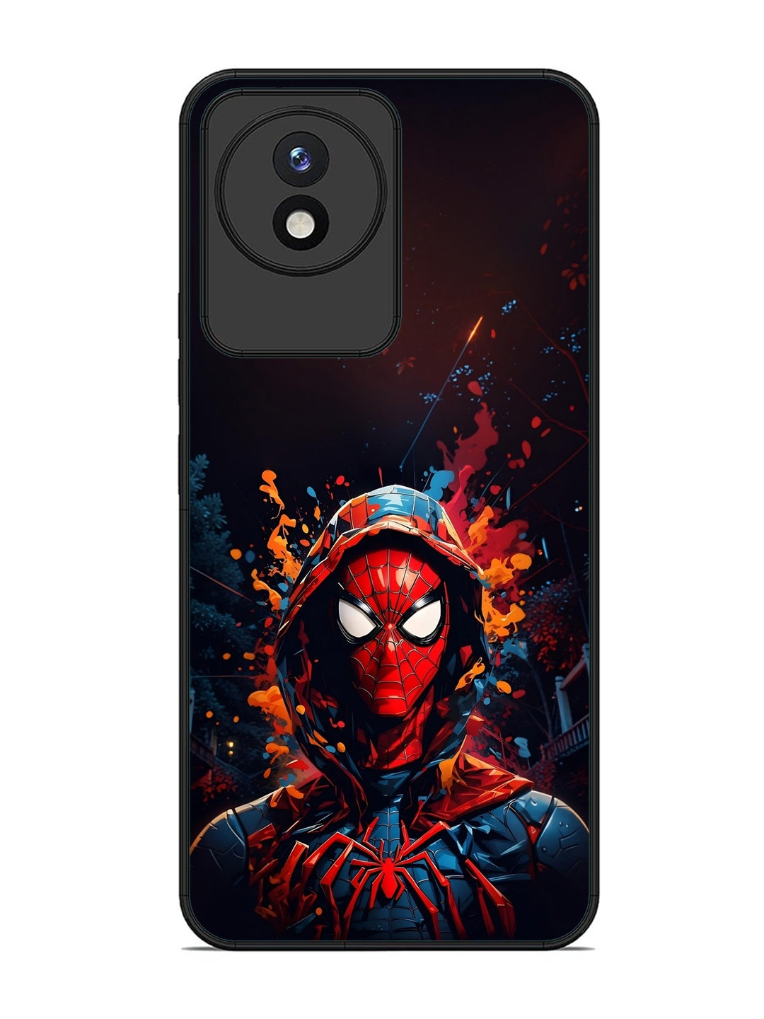 Vivo Y02 Spiderman Huddy Pose