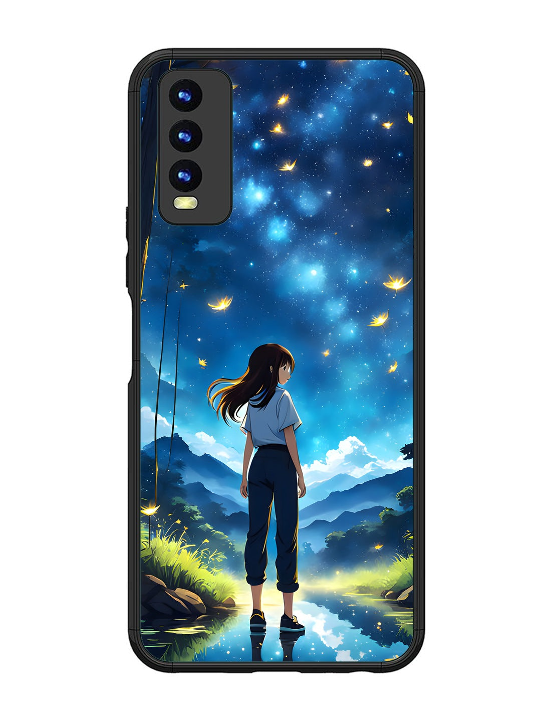 Vivo Y20 Girl In Beautiful Forest