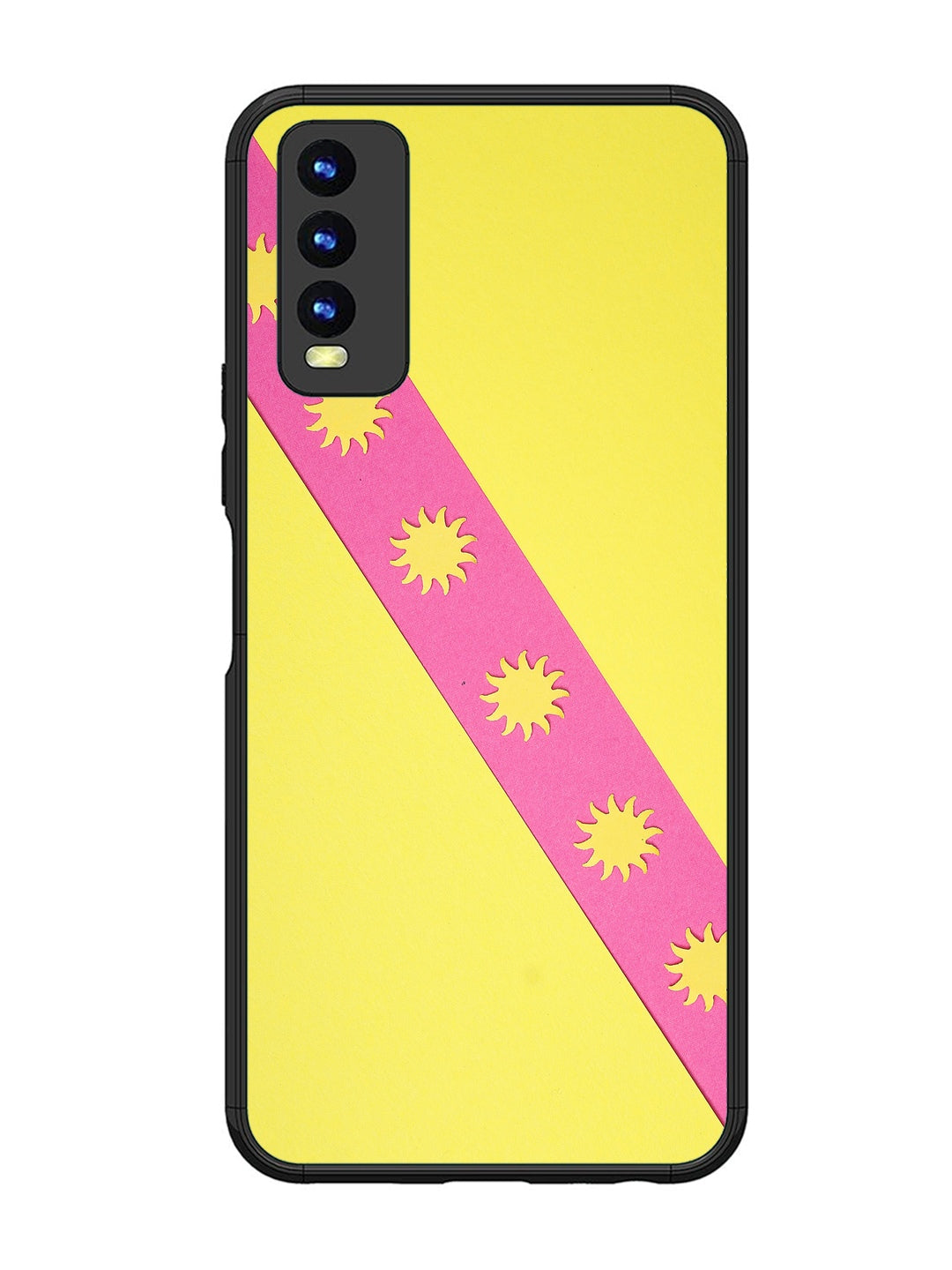 Vivo Y20 Pick Strip on Yellow Colour