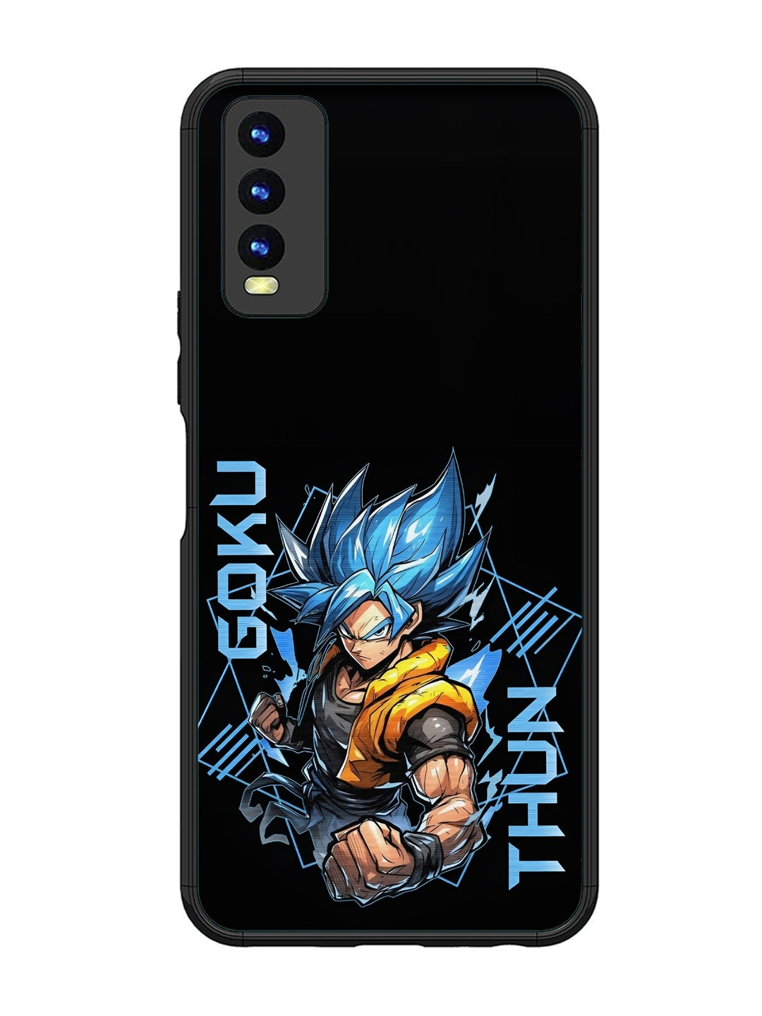 Vivo Y20 Street Fighter Goku God Form