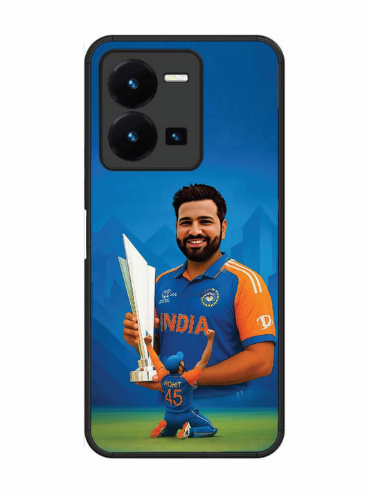 Vivo Y27 Rohit Sharma Cricketer