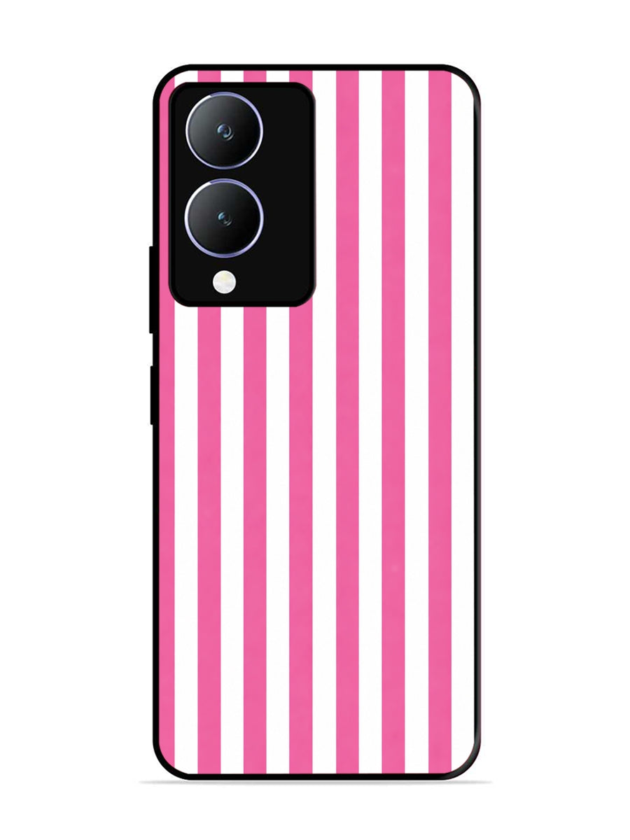 Vivo Y28 5G Vertical Stripes Pink