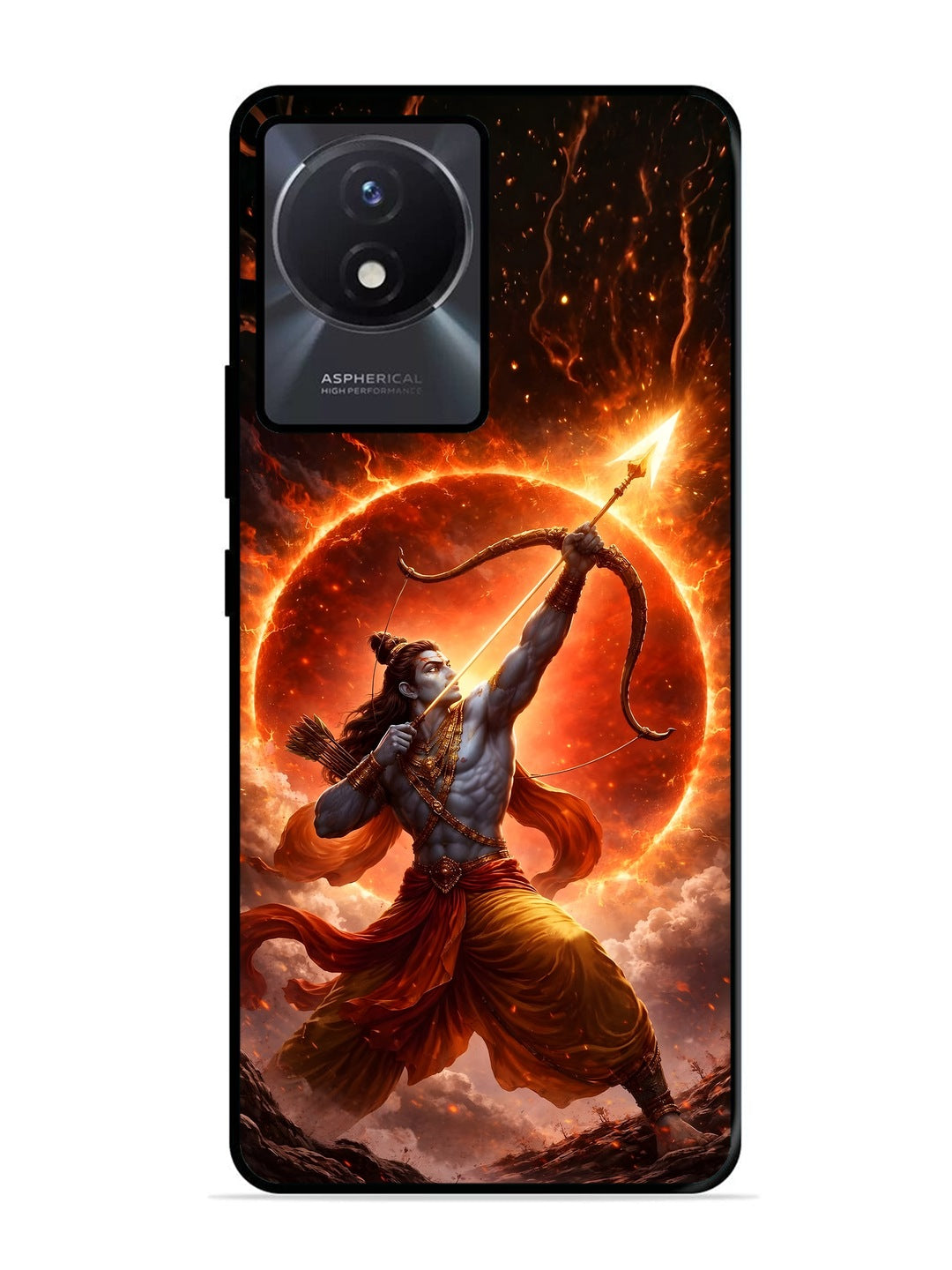 Vivo Y02T Lord Ram with Bow and arrow