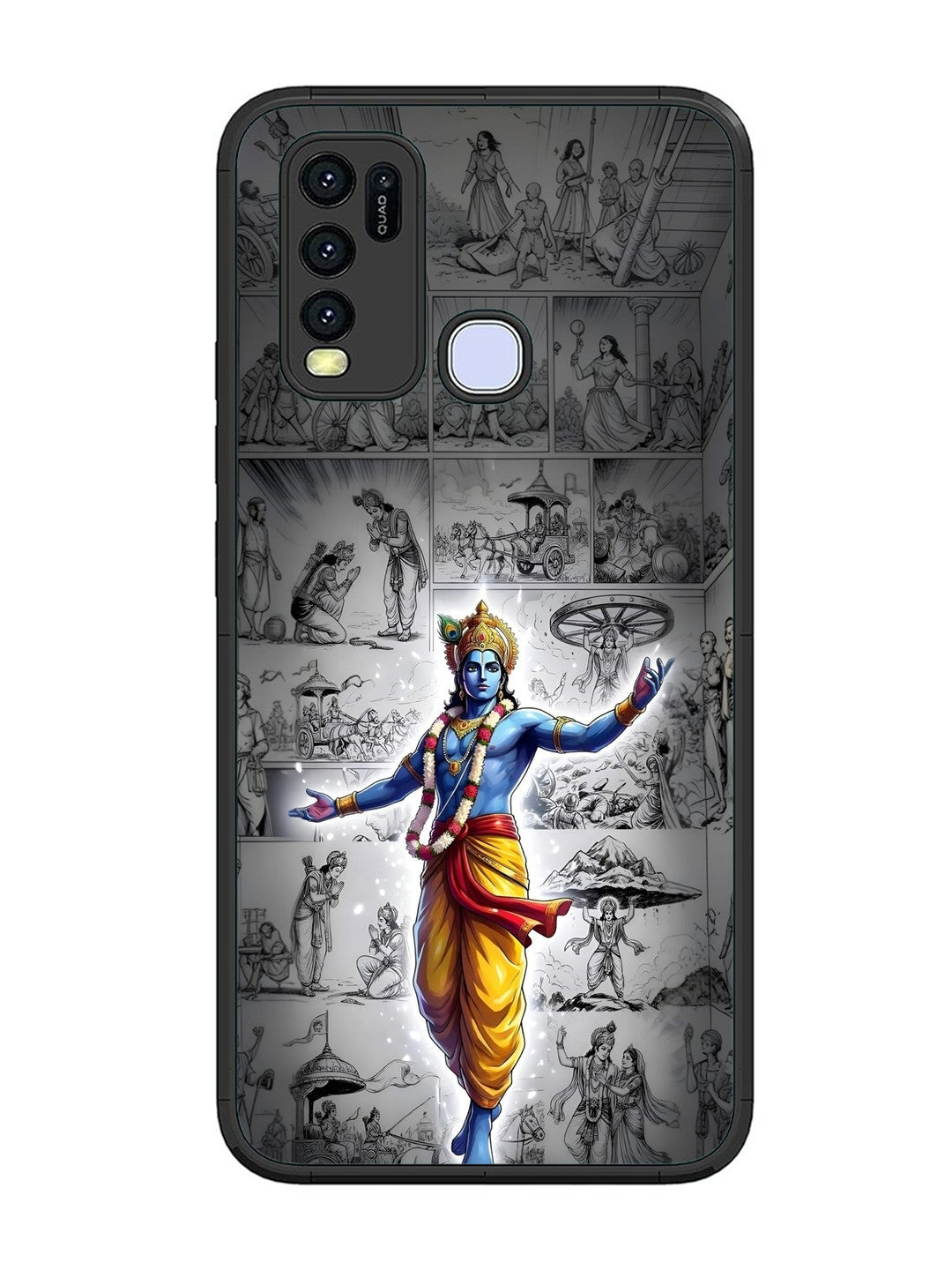 Vivo Y30 Lord Krishna