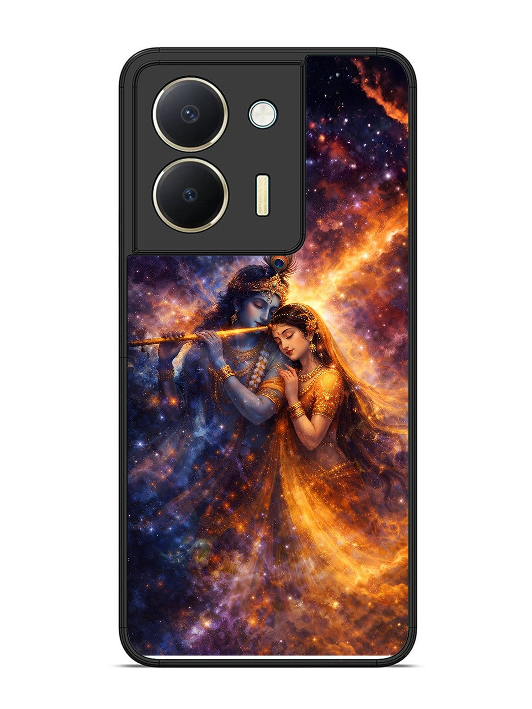 Vivo Y36 Radha Krishna Dancing on Flute
