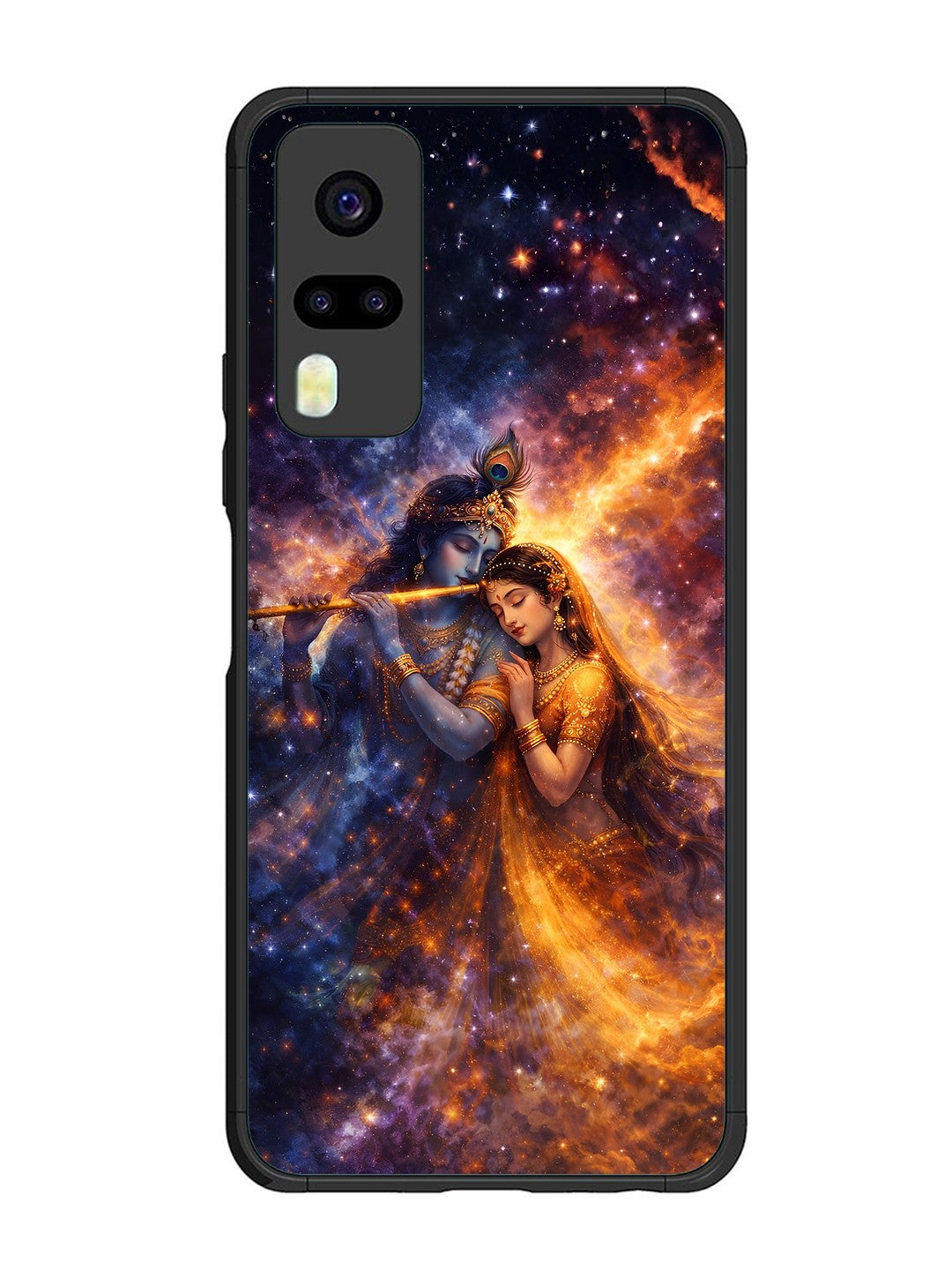 Vivo Y51 Radha Krishna Dancing on Flute