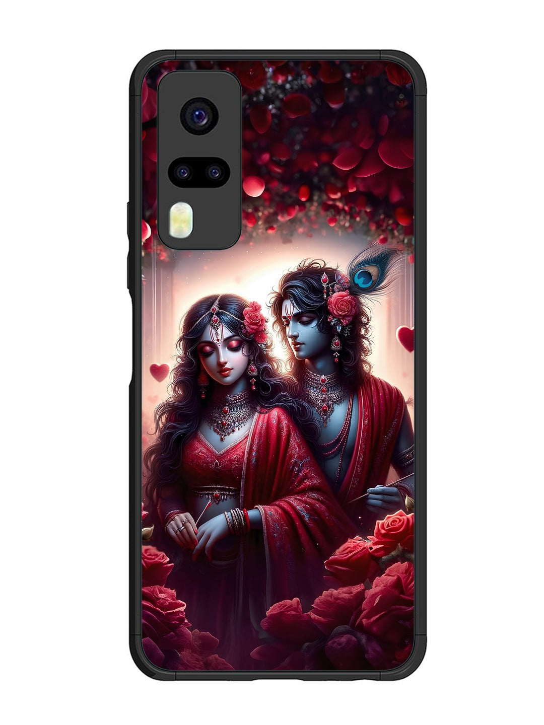 Vivo Y51 Couples in Red theme like Radha Krishna