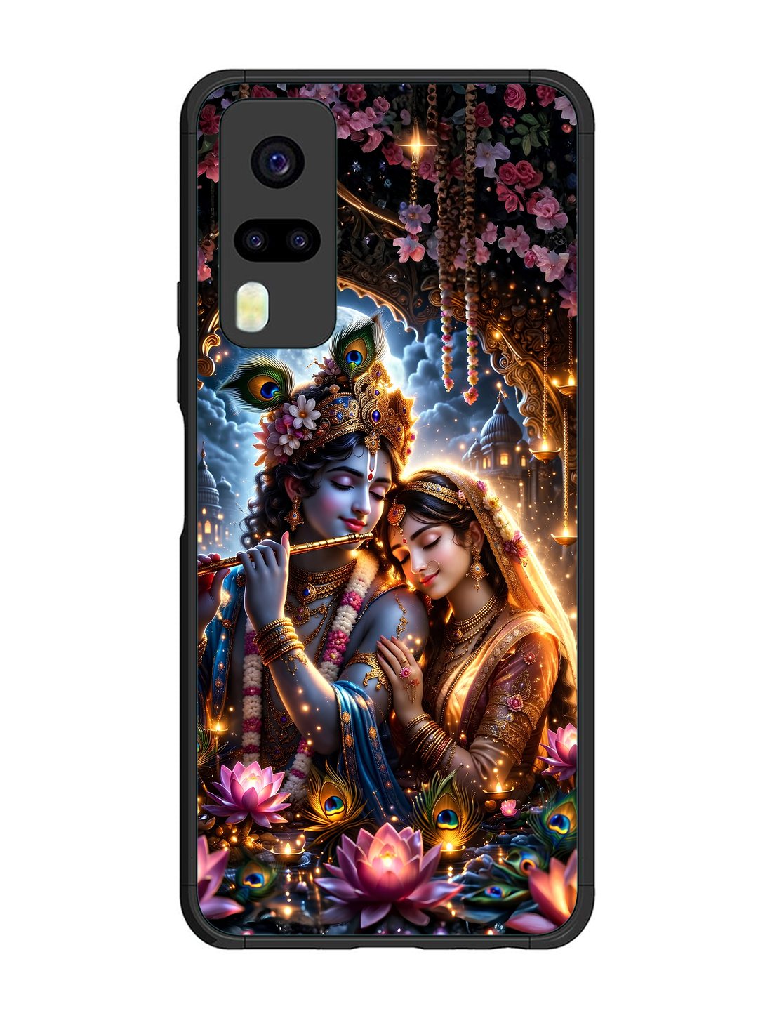 Vivo Y51 Radha Krishna Enjoying Flute 2