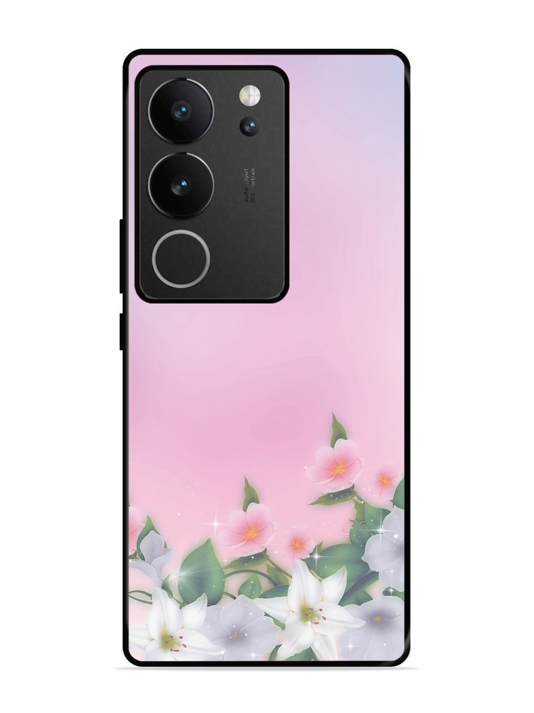Vivo v29 5g Pink Floral Elegance