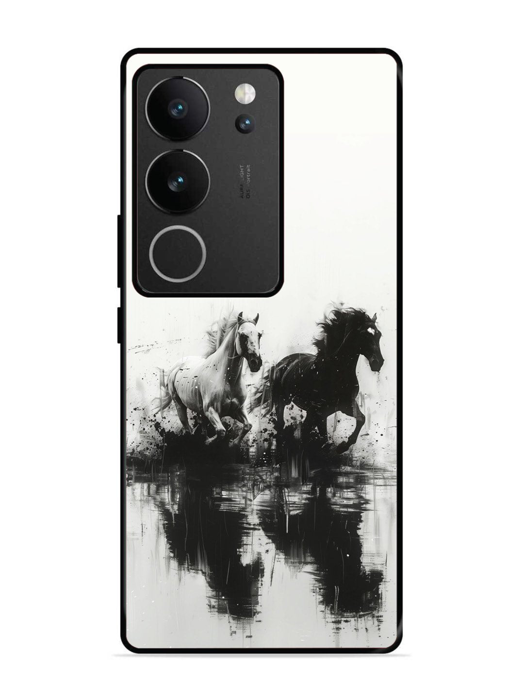 Vivo v29 pro 5g Black & White Horse