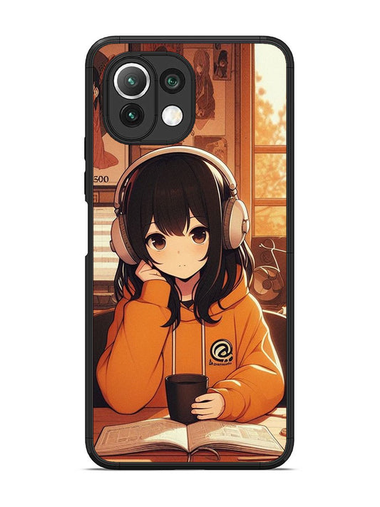 XIAOMI MI 11 LITE Cute Girl listening Music