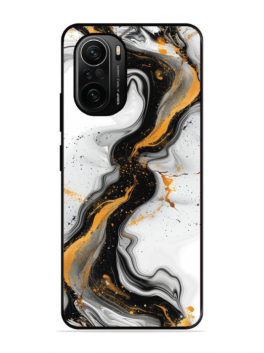 XIAOMI MI 11X PRO 5G Black And Golden Marble Essence