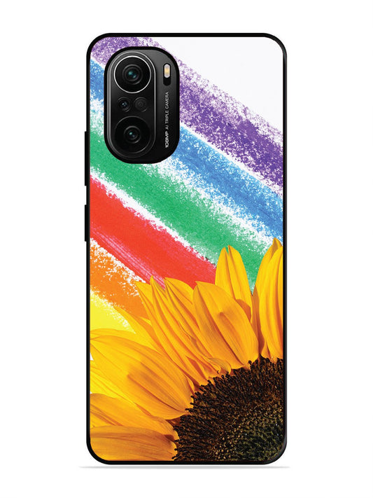 XIAOMI MI 11X PRO 5G Sunflower on Colourful Lines