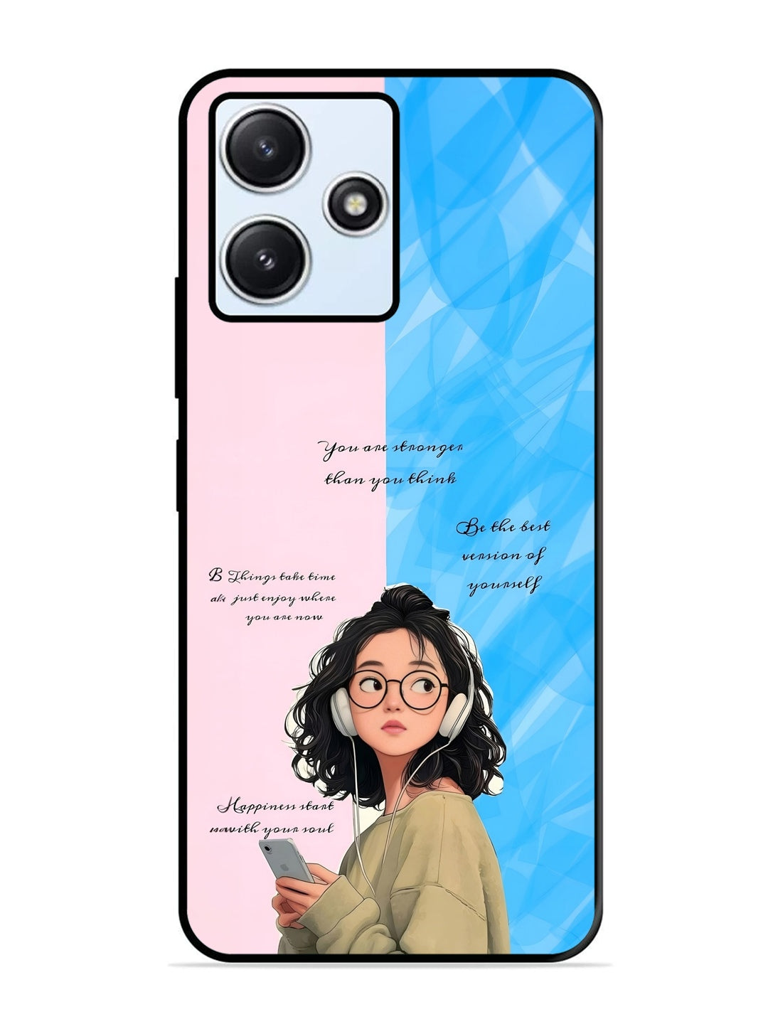 XIAOMI Redmi 12 5G Girl with quote