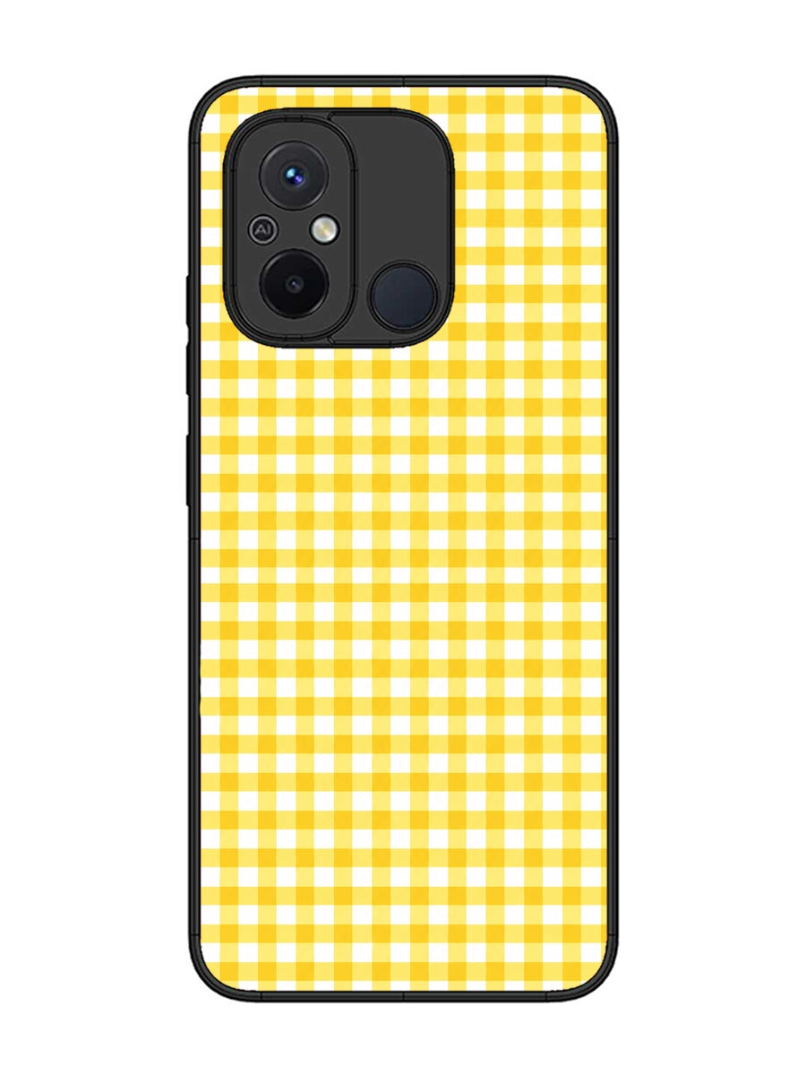 XIAOMI Redmi 12C Gingham Checks Yellow