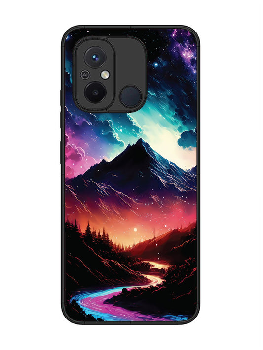 Xiaomi Redmi 12C mountain-valley-Colorful-cloud-at-night