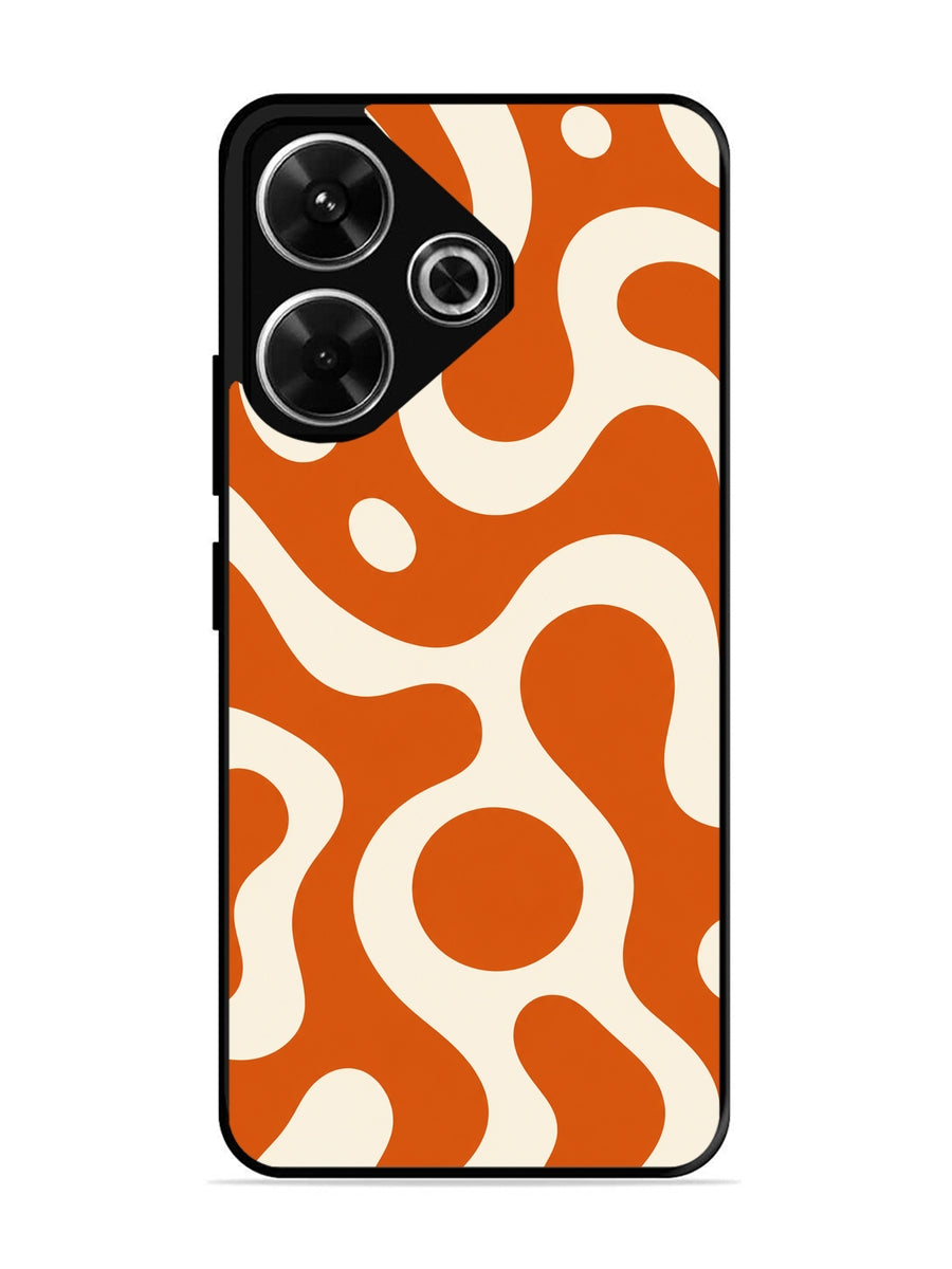 XIAOMI Redmi 13 5G Fluid wave pattern Orange