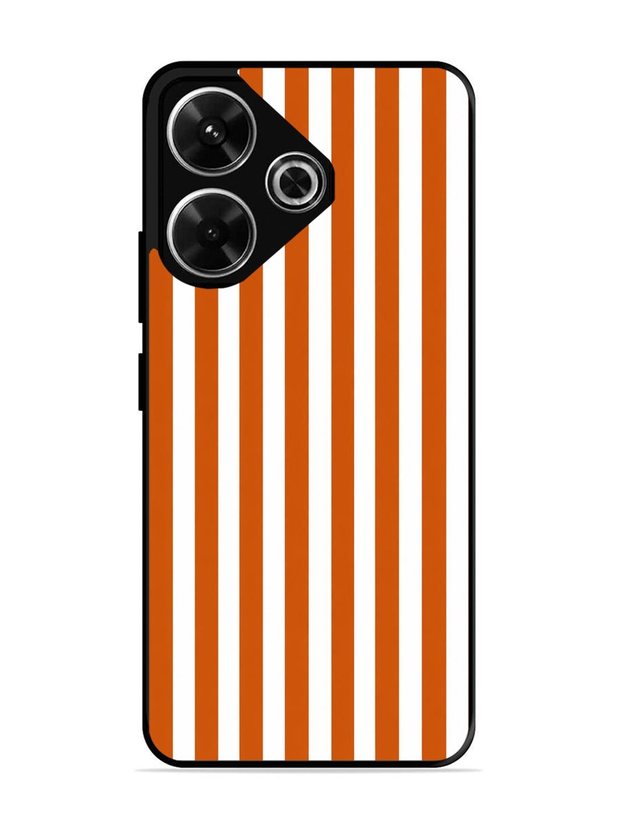 XIAOMI Redmi 13 5G Vertical Stripes Burnt Orange