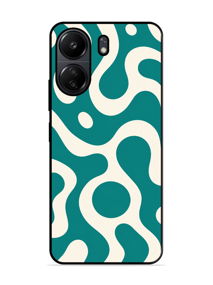 XIAOMI Redmi 13C 4G Fluid wave pattern Teal Green