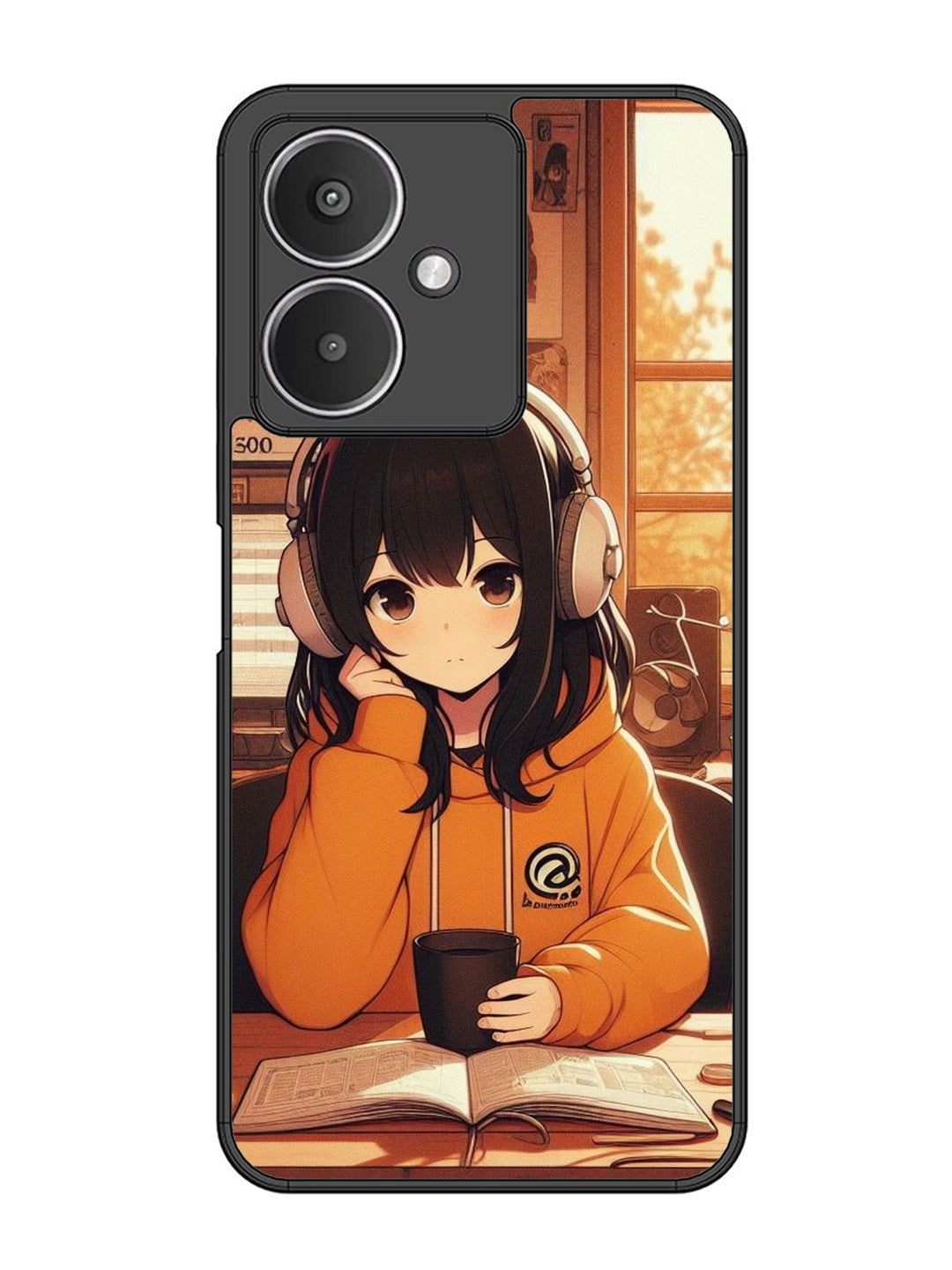 XIAOMI Redmi 13C 5G Cute Girl listening Music