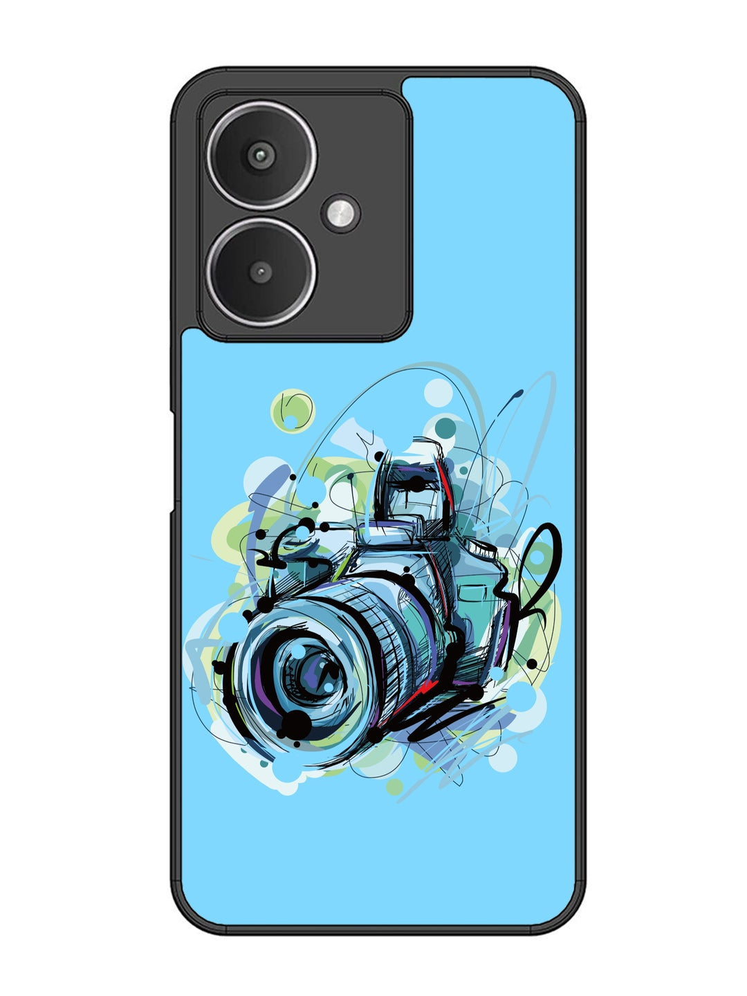 XIAOMI Redmi 13C 5G Camera Blue Background